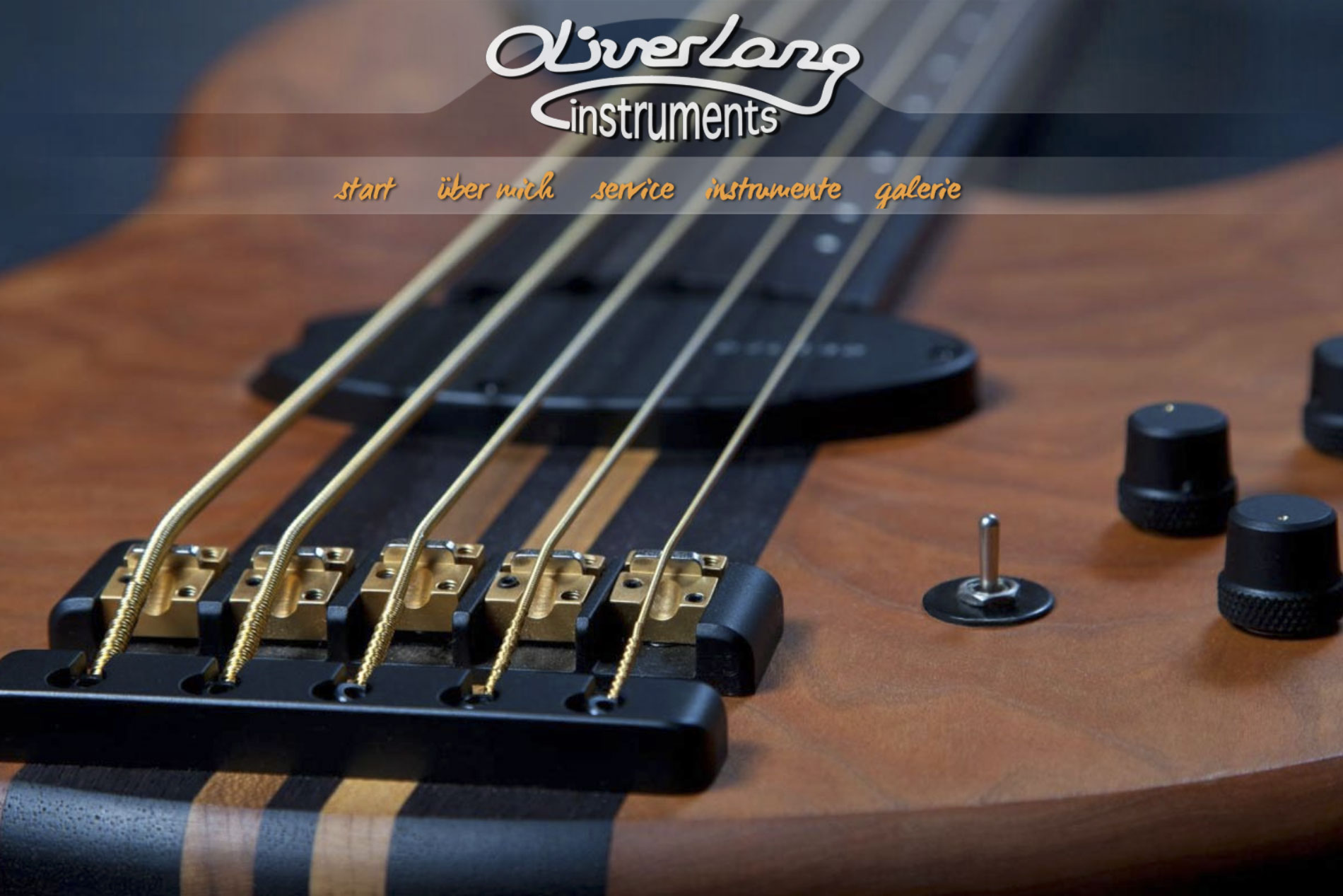 Website Oliver Lang Instruments | Eckstedt