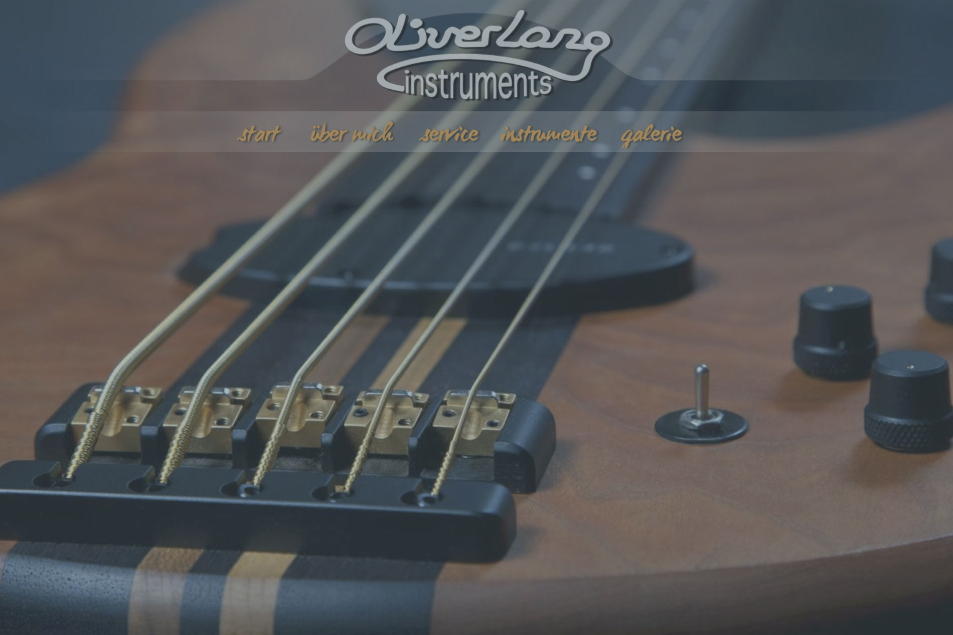 Website Oliver Lang Instruments Eckstedt